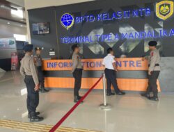Jelang Arus Mudik, Polda NTB Cek Keamanan Terminal Mandalika dalam Ops Ketupat Rinjani 2026