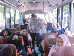 Kapolda NTB Hadiri Pelepasan Mudik Gratis Pemprov NTB