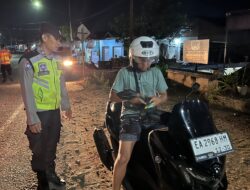 *Personel Polsek Taliwang Gelar KRYD, Wujudkan Situasi Kamtibmas Kondusif*