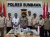 Kapolres Sumbawa Pimpin Rapat Strategis Ketahanan Pangan 2026 Bersama Bulog dan Tani Merdeka