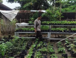 Polri Perkuat Ketahanan Pangan Warga Desa Bengkel Lombok Barat