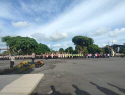 Polres Lombok Timur Gelar Apel Pengamanan Malam Takbiran, Wakapolres Tekankan Antisipasi Gangguan Kamtibmas