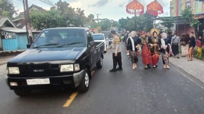 Bhabinkamtibmas Desa Montong Baan Laksanakan Pengamanan Nyongkolan di Lombok Timur