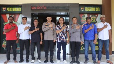 Karang Taruna Kota Bima Jalin Sinergi dengan Polres, Bahas Peran Pemuda Jaga Kamtibmas