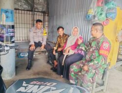 POLRES DOMPU GELAR SILATURAHMI KAMTIBMAS, BHABINKAMTIBMAS DESA MATUA AJAK WARGA JAGA KEAMANAN LINGKUNGAN
