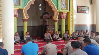 POLRES DOMPU GELAR BINROHTAL, PERKUAT IMAN DAN DISIPLIN PERSONEL