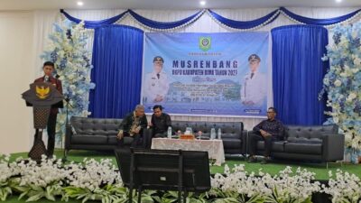 Kapolres Bima Kabupaten di Wakili Kabag Ren Menghadiri Musrembang RKPD Kabupaten Bima Tahun 2027