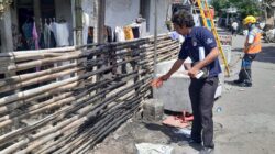 Polres Dompu Lakukan Olah TKP Kebakaran Rumah di Lingkungan Renda, Tidak Ada Korban Jiwa