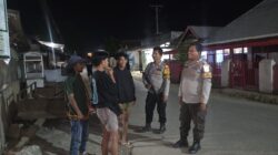 Melalui Patroli KRYD, Polsek Woha Sambangi Warga dan Cegah Potensi Guankamtibmas Malam Hari di Wilayah Hukumnya
