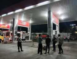 Polres Bima Kota Intensifkan Patroli SPBU Pasca Kenaikan BBM, Jaga Kamtibmas Tetap Kondusif