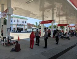 Jaga Kamtibmas di Tengah Kenaikan BBM, Polres Bima Kota Intensifkan Patroli Pengamanan SPBU