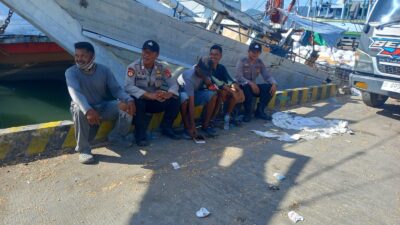 Polsek Pelabuhan Bima Tingkatkan Patroli, Antisipasi Gangguan Kamtibmas di Area Pelabuhan