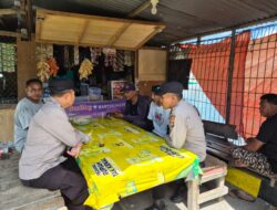 Sat Binmas Polres Bima Kota Gelar Cooling System di Pelabuhan Bima, Imbau Warga Jaga Kamtibmas dan Waspada Hoaks