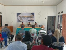 Peran Aktif Bhabinkamtibmas, Kawal Pembentukan Panitia MTQ XXII di Batu Putih