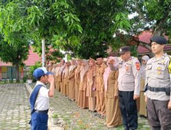 Kanit Binmas Polsek Wawo Jadi Pembina Upacara, Sampaikan Himbauan Kamtibmas dan Edukasi Berlalu Lintas