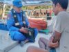 Sat Polairud Polres Bima Kota Patroli Perairan Teluk Bima, Periksa Kapal Nelayan