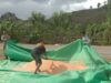 Bhabinkamtibmas Polsek Woja Pantau Panen Jagung Warga, Dukung Ketahanan Pangan Nasional