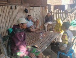 Sambang Kamtibmas Humanis Bhabinkamtibmas Polsek Woha Imbau Warga Binaan Jaga Situasi Kamtibmas