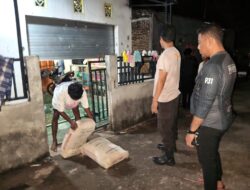 POLSEK HU’U AMANKAN BARANG BUKTI DIDUGA HASIL CURIAN PROYEK KNMP DESA JALAN