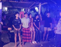 Patroli Blue Light Polsek Ambalawi, Cegah Gangguan Kamtibmas di Malam Hari