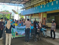 Kenal Lebih Dekat Tugas Kepolisian, Siswa SLBN 1 Sumbawa Barat Berkunjung