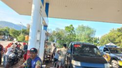 Pantau Dampak Kenaikan BBM, Polsek Wera Lakukan Patroli di SPBU Tawali