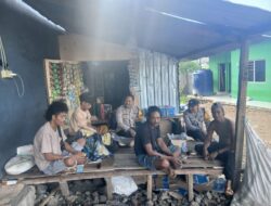 Bhabinkamtibmas Polres Bima Kota Sambangi Warga Asal Sumba, Sampaikan Imbauan Kamtibmas