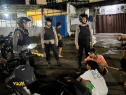 Waspada Kriminalitas Malam Hari, Polres Lombok Barat Perketat Patroli Presisi di Kawasan Gerung