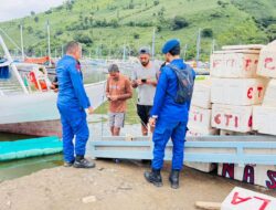 Melalui Program Binmas, Satpolairud Polres Bima Kabupaten Ajak Warga Pesisir Jaga Harkamtibmas