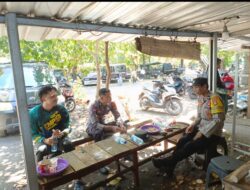 Polsek Sambelia Gelar Patroli di Objek Wisata Pantai Purwakarya, Jaga Keamanan Pengunjung