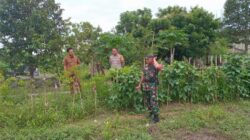 TNI-Polri Lombok Barat Dampingi Petani Karang Bongkot