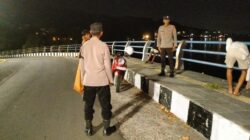 Polisi Sisir Jalur Wisata Senggigi Lombok Dini Hari