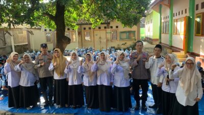 Polisi Bersama TPPK SDN 4 Pancor Berikan Edukasi Bahaya Freestyle dan Bullying kepada Siswa