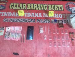 Residivis Diamankan Saat Antar Makanan, Polisi Temukan Ganja dan Belasan Klip Sabu