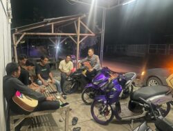 Jamin Keamanan Malam Hari, Polsek Rhee Intensifkan Patroli Blue Light dan KRYD
