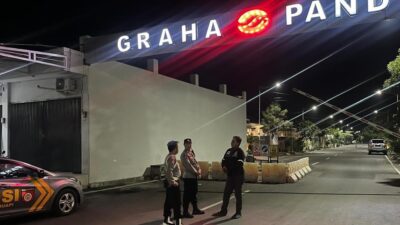 Waspada Kriminalitas Malam Hari, Polsek Labuapi Gencarkan Patroli Dialogis di Kawasan Perumahan Padat