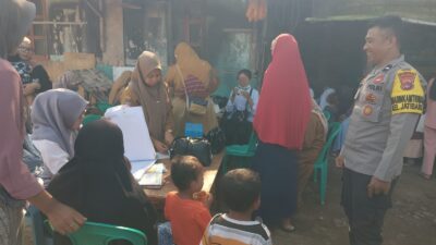 Polri Hadir di Tengah Masyarakat, Bhabinkamtibmas Dampingi Posyandu di Jatibaru