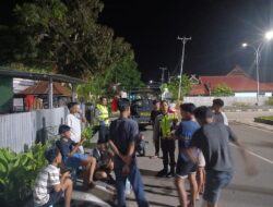 Patroli Dialogis Polsek Taliwang, Cegah Balap Liar dan Gangguan Kamtibmas di Kelurahan Kuang