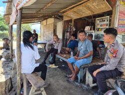 Sat Binmas Polres Bima Kota Laksanakan Cooling System dan Himbauan Kamtibmas di Kelurahan Dara