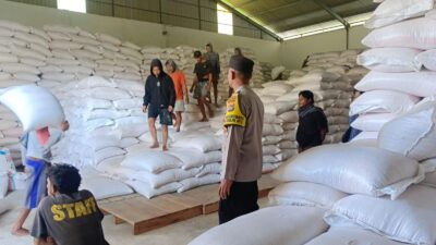 Distribusi Jagung Lombok Barat Dikawal Ketat Bhabinkamtibmas