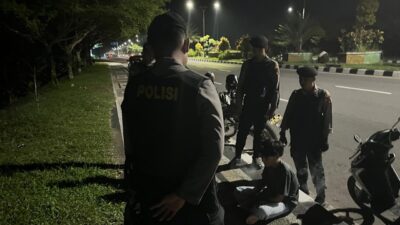 Tim Patroli Perintis Presisi Polres Lobar Sisir Bypass