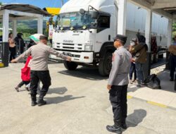 Polsek Kawasan Pelabuhan Lembar Perketat Keamanan, Pastikan KMP Dharma Ferry IX Berlayar Aman ke Bali
