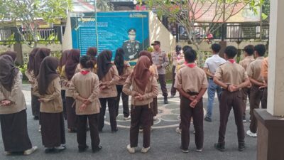 Pembinaan Saka Bhayangkara Pangkalan Sekotong Lombok Barat