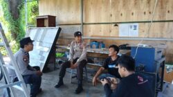 Sat Polairud Polres Lombok Utara Patroli Dialogis di Pantai Buaya, Sampaikan Himbauan Kamtibmas Kepada Nelayan