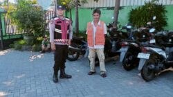 Patroli Areal Parkir PKM Bayan, Polsek Bayan Sampaikan Himbauan Kamtibmas