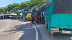 Amankan Logistik di Gili Mas, Sat Samapta Polres Lombok Barat Siagakan Inovasi KEMOS 110