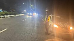 Satlantas Polres Lombok Barat Jaga Ketat Jalur Bypass dari Teror Balap Liar