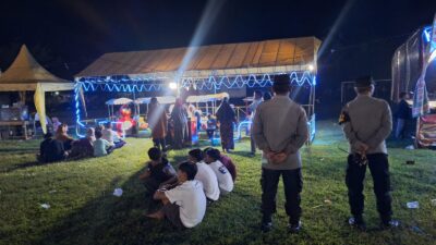 Sinergi TNI-Polri Jaga Pasar Malam UMKM di Lombok Barat, Beri Rasa Aman di Tengah Perputaran Ekonomi