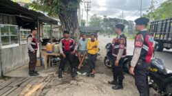 UNIT PATMOR SAT SAMAPTA POLRES DOMPU GELAR PATROLI PERINTIS PRESISI CIPTA KONDISI DI WILAYAH HUKUM POLRES DOMPU