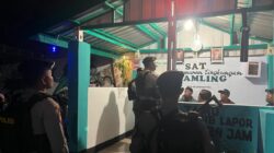 UNIT PATMOR SAT SAMAPTA POLRES DOMPU INTENSIFKAN PATROLI MALAM DI WILAYAH POTU DAN NOWA